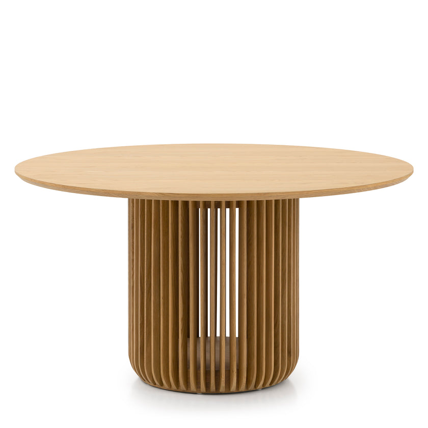 CDT10674-CU 1.4m Round Dining Table - Natural