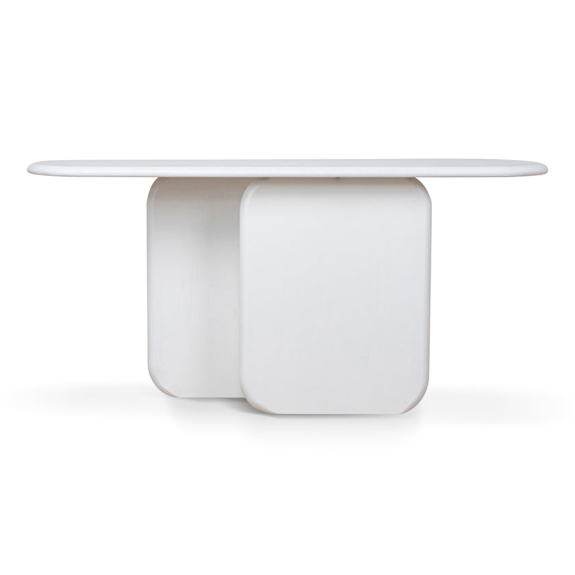 Ex Display - CDT10840-NI 1.6m Console table - Full White