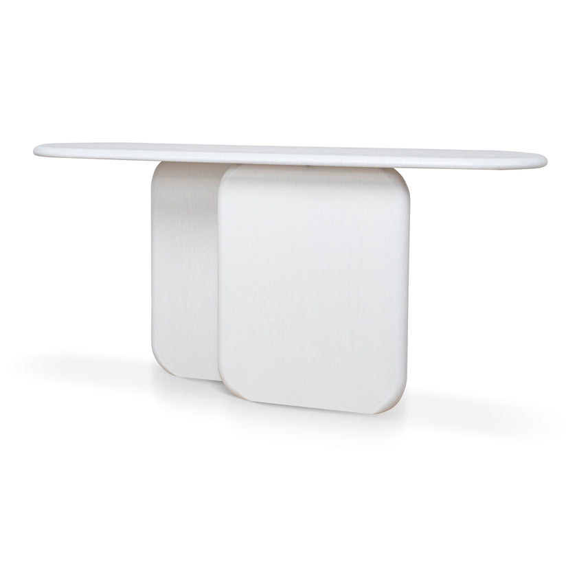 Ex Display - CDT10840-NI 1.6m Console table - Full White