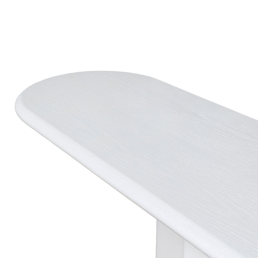 Ex Display - CDT10840-NI 1.6m Console table - Full White