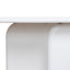 Ex Display - CDT10840-NI 1.6m Console table - Full White