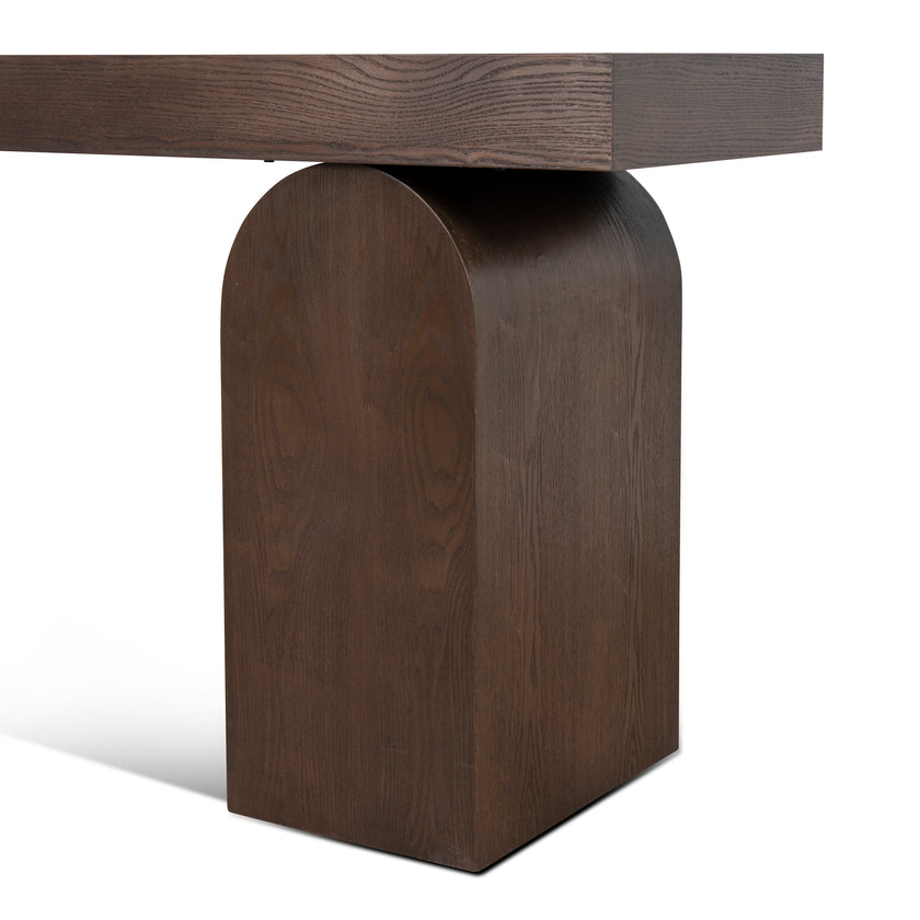 CDT10891-NI 1.9m New Elm Console Table - Walnut