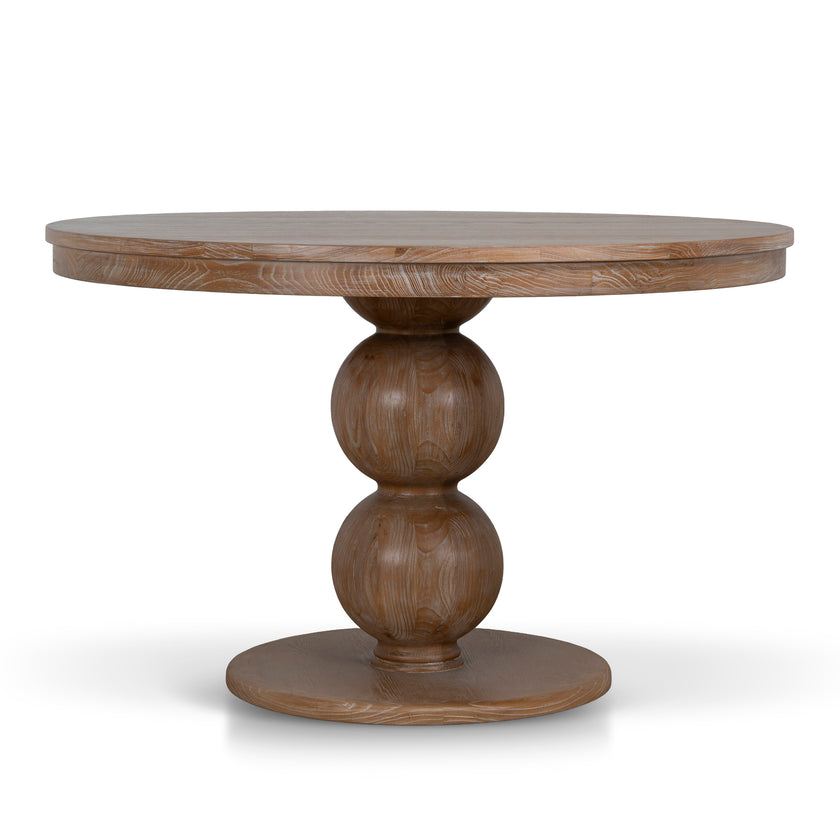 CDT10893-NI 1.2m Round Elm Dining Table - Natural