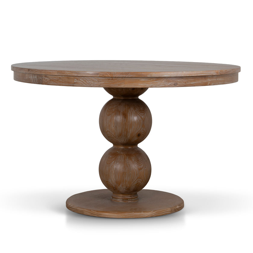 CDT10893-NI 1.2m Round Elm Dining Table - Natural