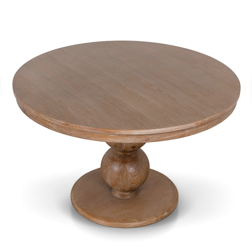 CDT10893-NI 1.2m Round Elm Dining Table - Natural