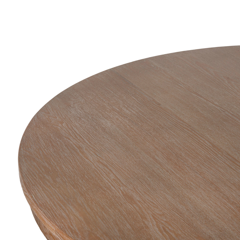 CDT10893-NI 1.2m Round Elm Dining Table - Natural