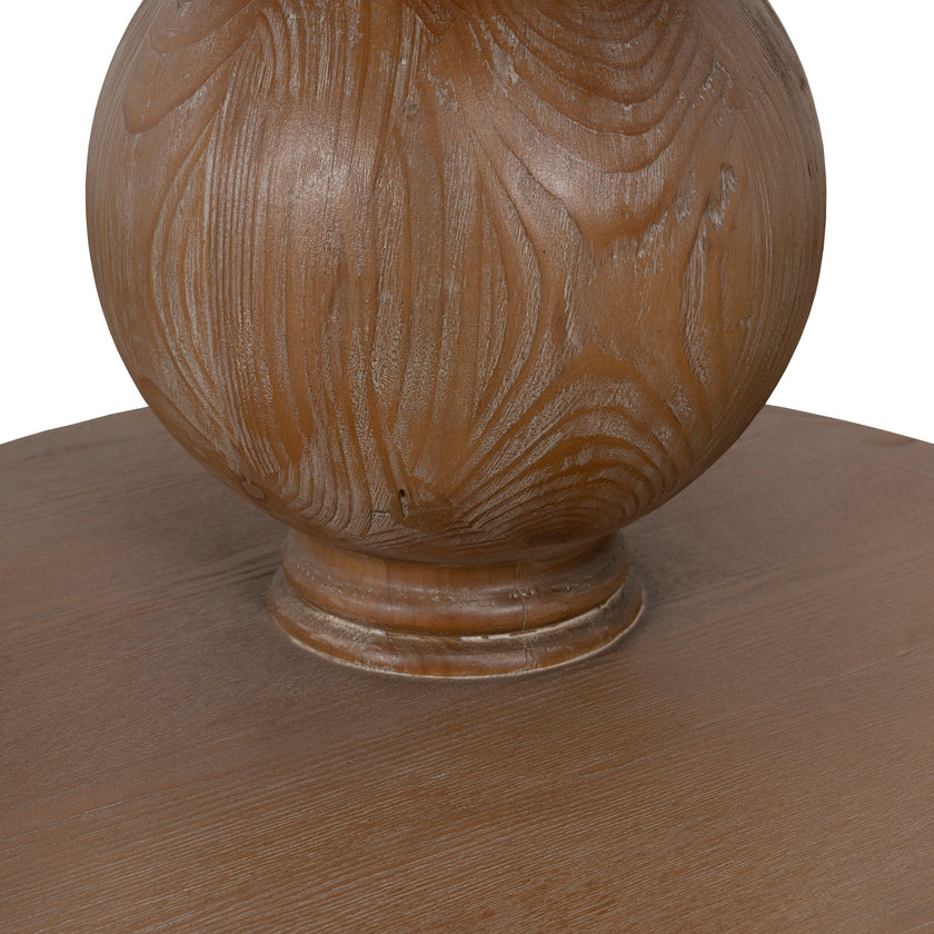 CDT10893-NI 1.2m Round Elm Dining Table - Natural