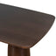 CDT10894-NI 2.2m Elm Dining Table - Walnut