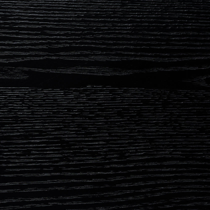 CDT10897-NI 1.6m Elm Console Table - Full Black