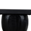 CDT10897-NI 1.6m Elm Console Table - Full Black