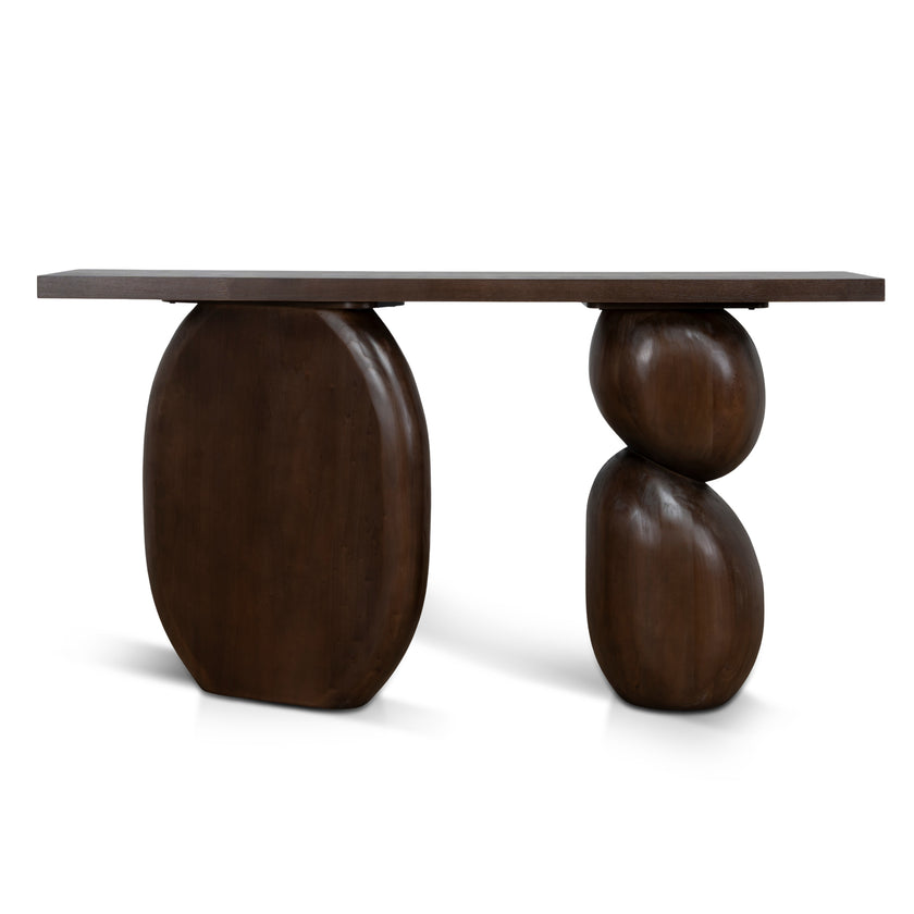 CDT10898-NI 1.6m Elm Console Table - Walnut