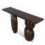 CDT10898-NI 1.6m Elm Console Table - Walnut