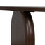CDT10898-NI 1.6m Elm Console Table - Walnut