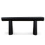 CDT10901-NI 1.8m Elm Console Table - Full Black