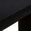 CDT10901-NI 1.8m Elm Console Table - Full Black