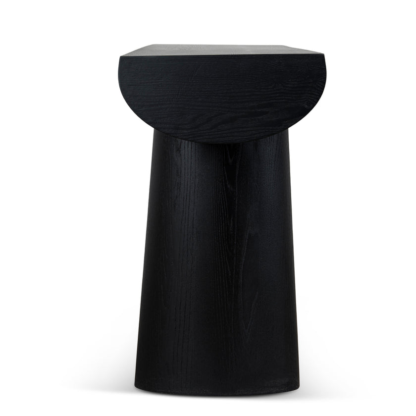 CDT10901-NI 1.8m Elm Console Table - Full Black