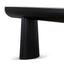 CDT10901-NI 1.8m Elm Console Table - Full Black