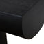CDT10901-NI 1.8m Elm Console Table - Full Black