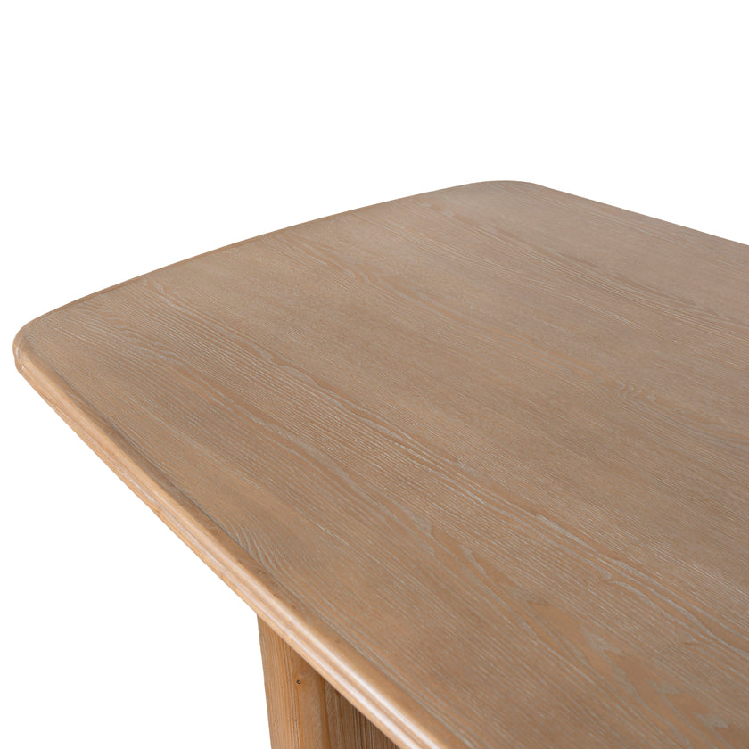 CDT10903-NI 2.4m Elm Dining Table - Natural