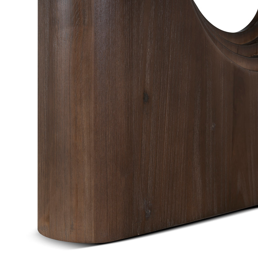 CDT10904-NI 2.4m Elm Dining Table - Walnut