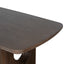 CDT10904-NI 2.4m Elm Dining Table - Walnut