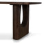 CDT10906-NI 1.8m Elm Dining Table - Walnut