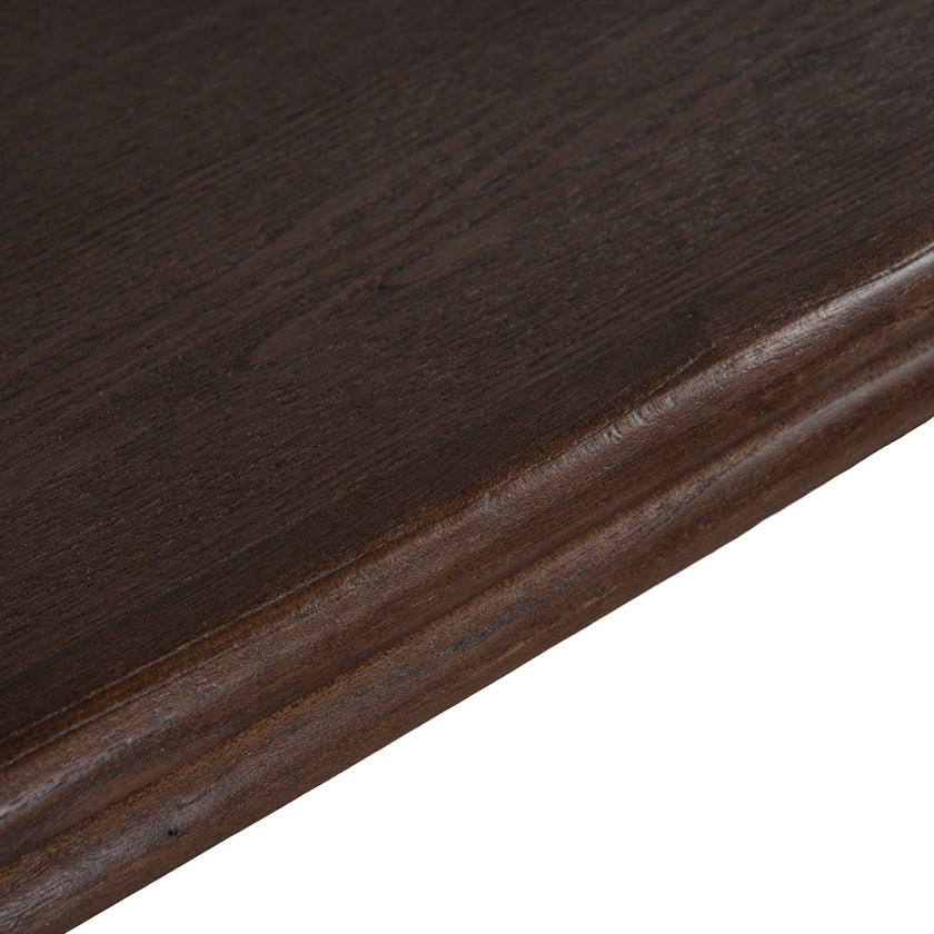 CDT10906-NI 1.8m Elm Dining Table - Walnut