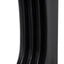 CDT10907-NI 1.8m Elm Dining Table - Full Black