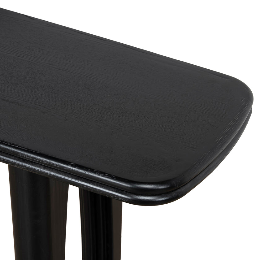 CDT10910-NI 1.6m Console Table - Full Black