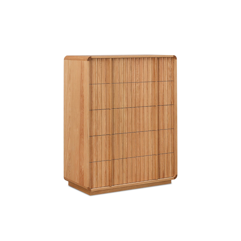 CDT10990-MA Tallboy Drawer Chest - Natural