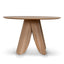 CDT12025-SD Round Dining Table - Natural