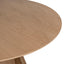 CDT12025-SD Round Dining Table - Natural