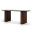 CDT12028-RB 2m Dining Table - Walnut