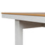 CDT12051-ID 1.6m Sand White Outdoor Dining Table - Natural