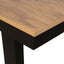 CDT12054-ID 2.3m Black Outdoor Dining Table - Natural