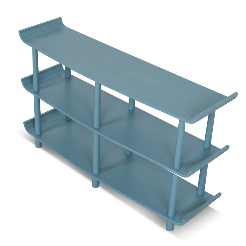 CDT12062-DR Wooden Shelving Unit - Light Blue