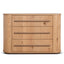 CDT12111-VN Chest of 3 Drawers - Knotty Oak