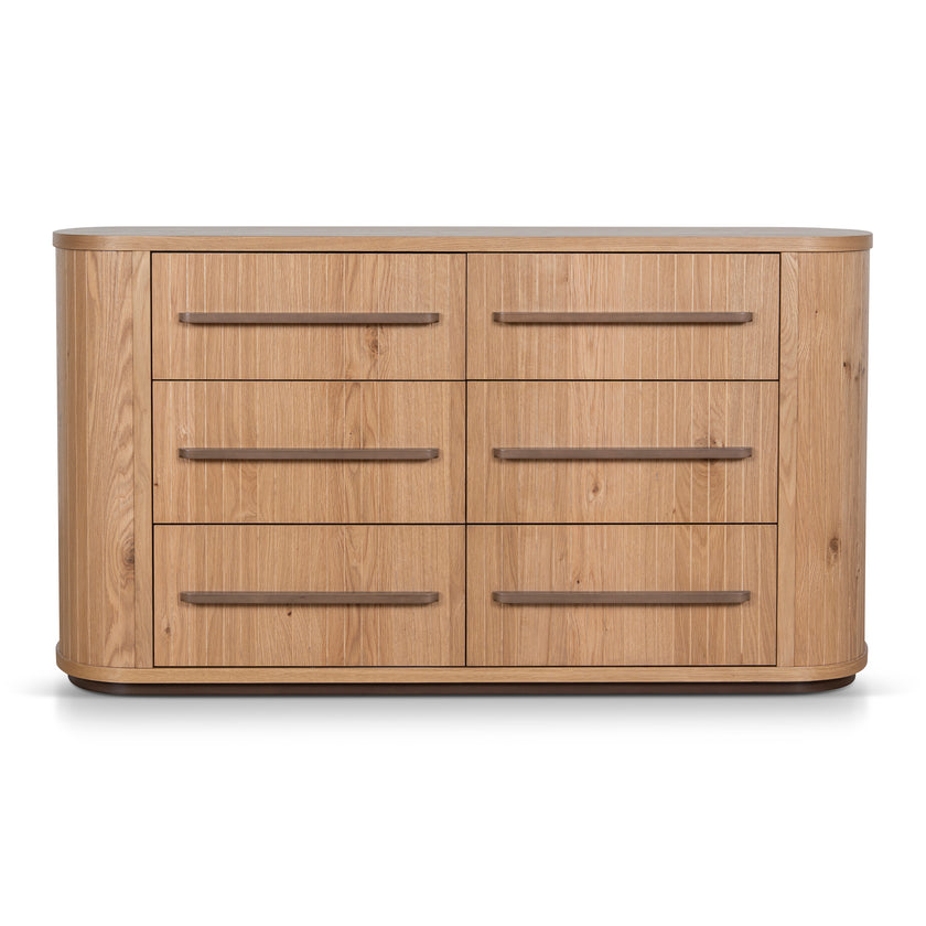 CDT12112-VN Chest of 6 Drawers - Knotty Oak
