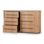 CDT12112-VN Chest of 6 Drawers - Knotty Oak