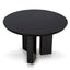 CDT12123-CI 1.2m Round Dining Table - Full Black