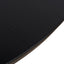 CDT12123-CI 1.2m Round Dining Table - Full Black