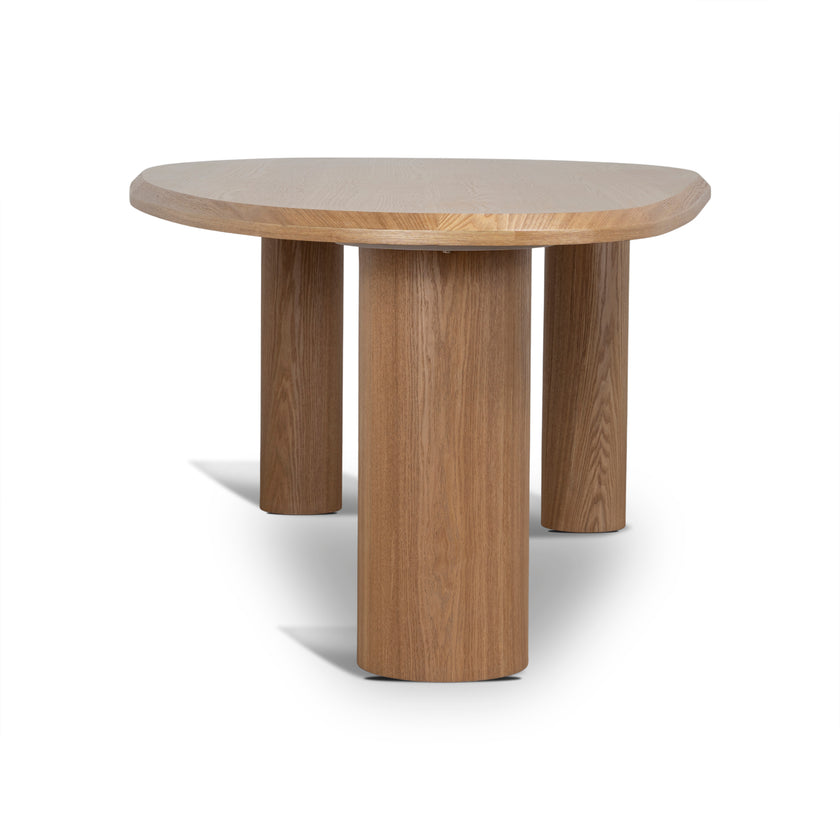 CDT12124-CI 2.3m Oval Dining Table - Natural