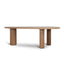 CDT12124-CI 2.3m Oval Dining Table - Natural