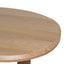 CDT12124-CI 2.3m Oval Dining Table - Natural