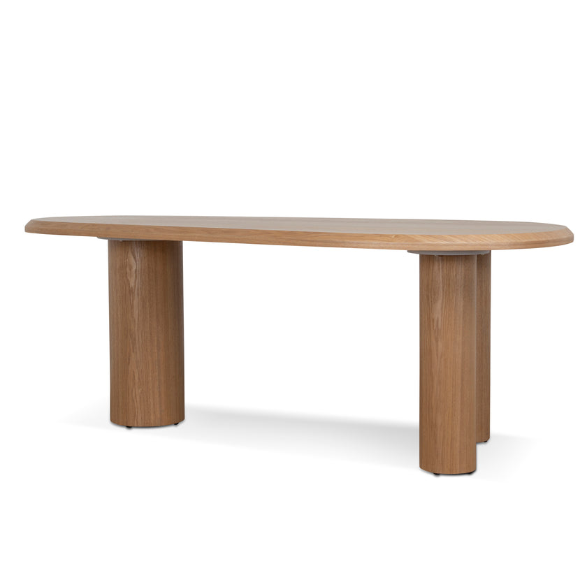 CDT12127-CI 2.1m Oval Dining Table - Natural