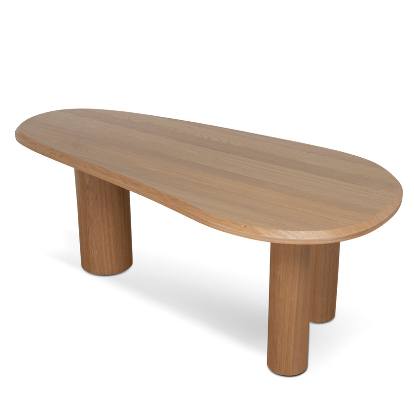 CDT12127-CI 2.1m Oval Dining Table - Natural