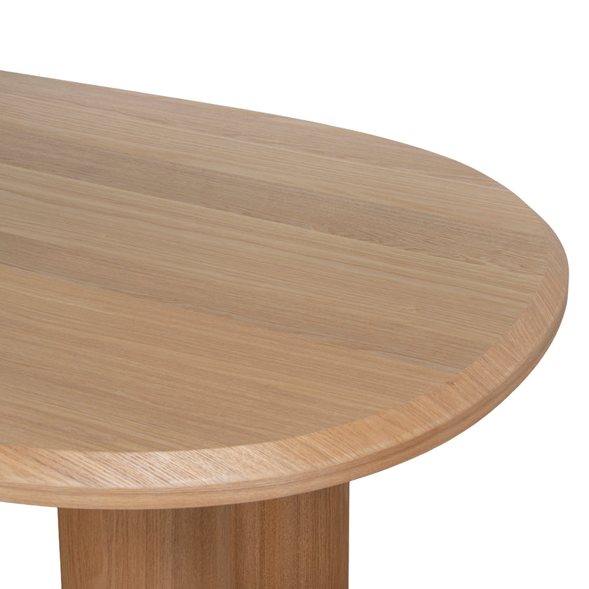 CDT12127-CI 2.1m Oval Dining Table - Natural