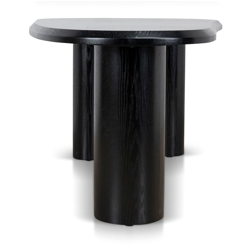 CDT12128-CI 2.1m Oval Dining Table - Full Black