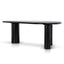 CDT12128-CI 2.1m Oval Dining Table - Full Black