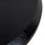CDT12128-CI 2.1m Oval Dining Table - Full Black